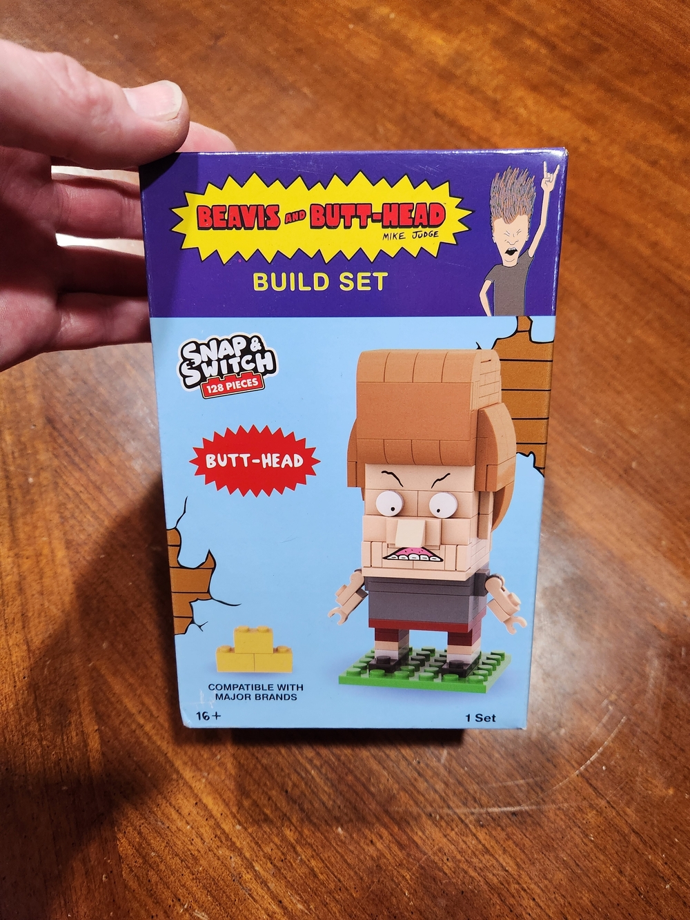 Beavis and Butt-Head Butt-Head Build Set (Blue)